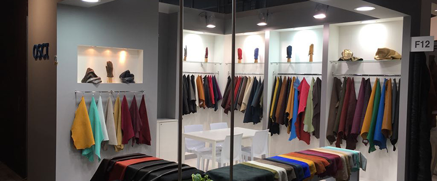 Progettazione stand lineapelle febbraio Milano