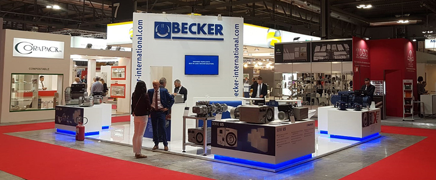 Progettazione stand ipack-ima 2018 Milano