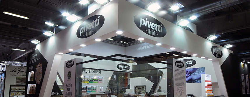 Progettazione stand cibus 2018 Parma